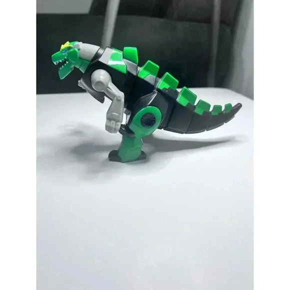 McDonald's Other - Transformers 7 Grimlock Action Figure Green Dino 2016 McDonalds Dinosaur Toy